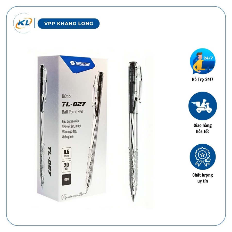 Hộp bút bi Thiên Long TL-027
